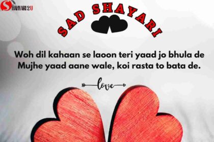 129+ Sad Shayari in English - Best 2 Line Heart Touching Poetry