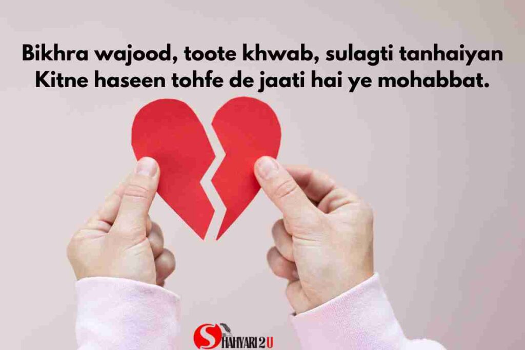 Heart Touching Sad Shayari in English