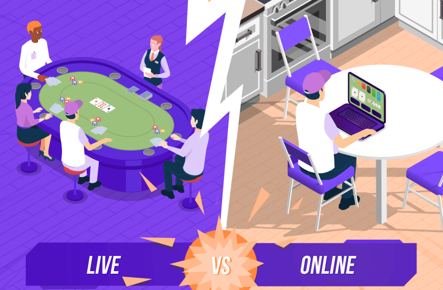 Online Poker vs Live Poker Which…